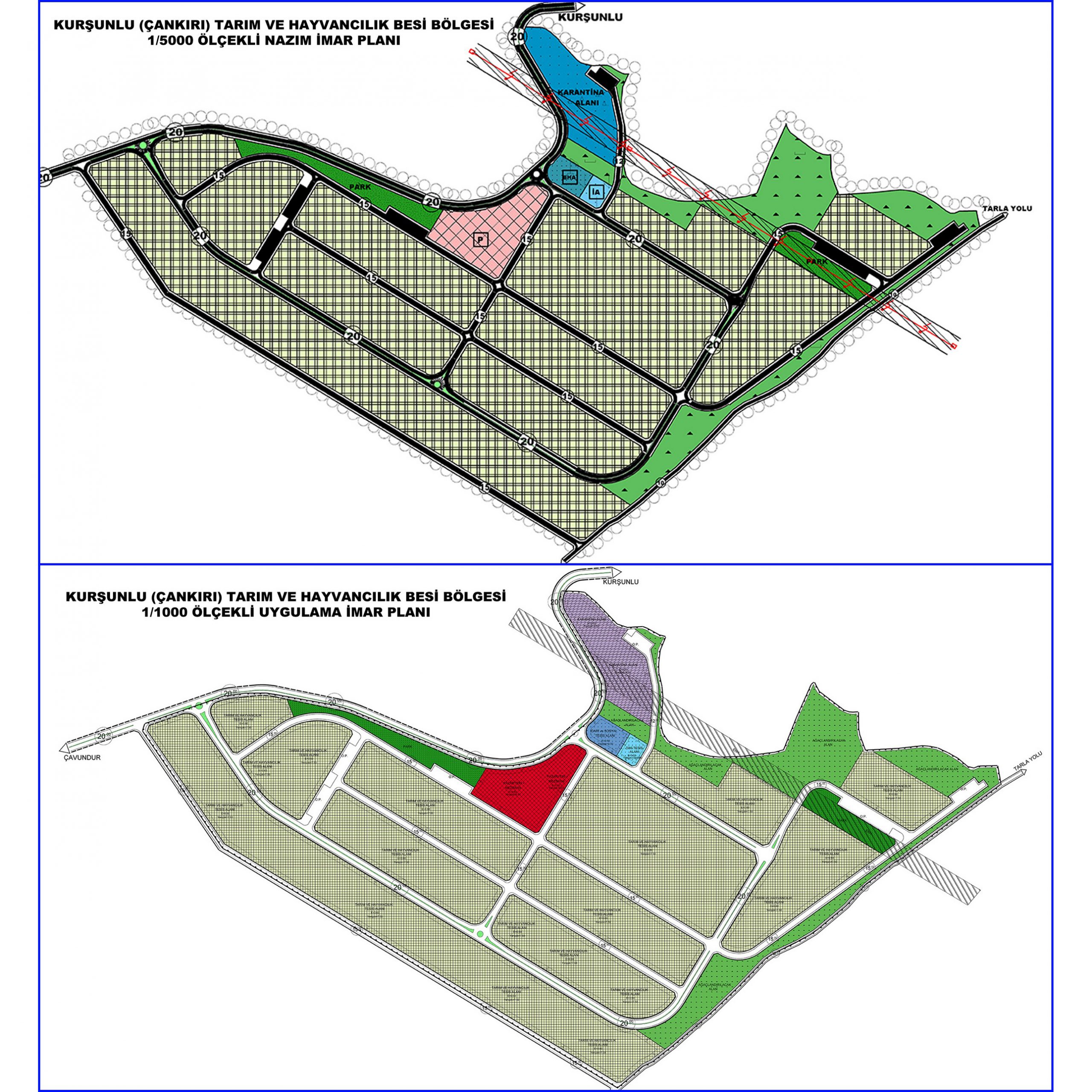 Kurşunlu (Çankırı) Tarım ve Hayvancılık Besi Bölgesi İmar Planı