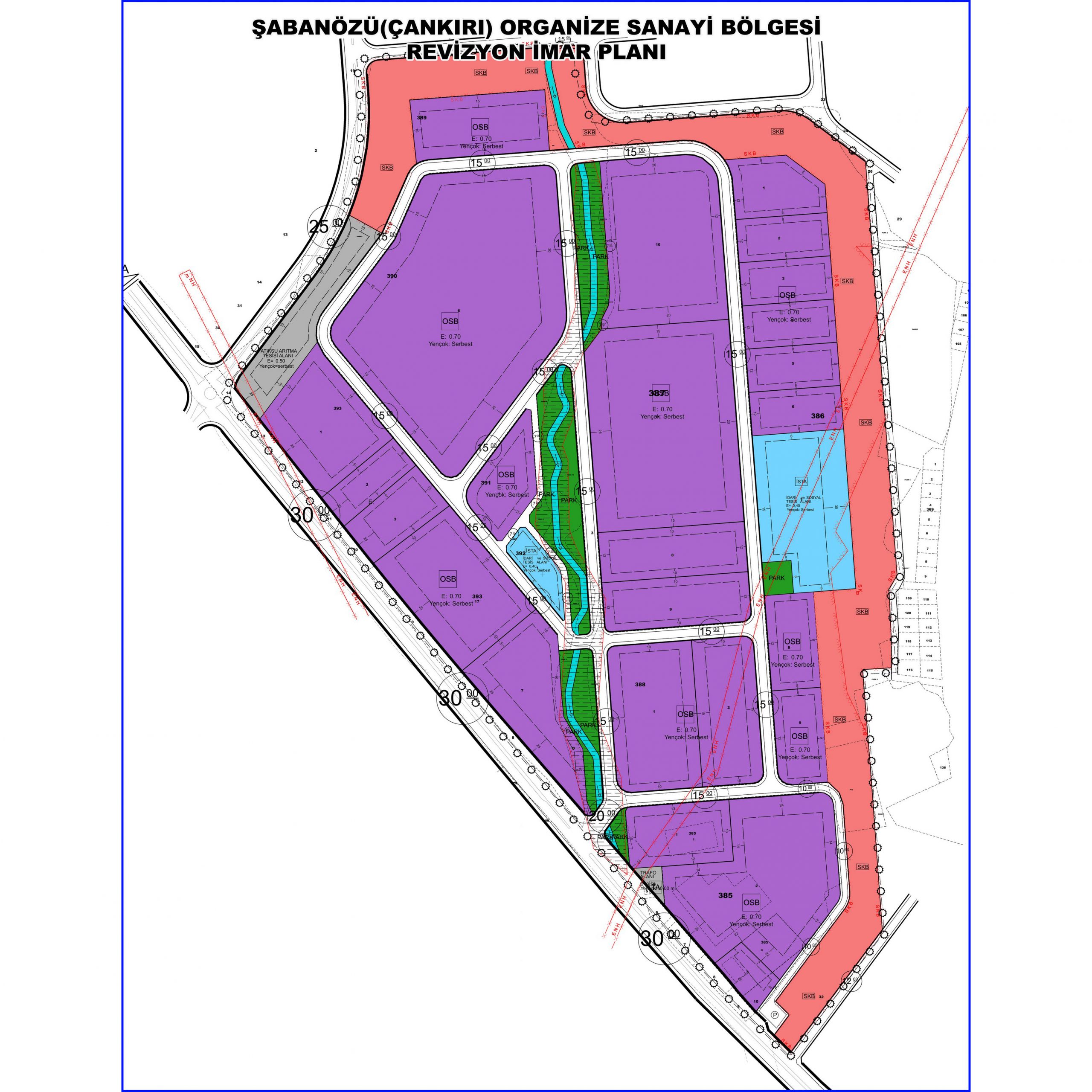 Şabanözü (Çankırı) Organize Sanayi Revizyon İmar Planı